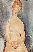 Amedeo Modigliani Seated Nude oil